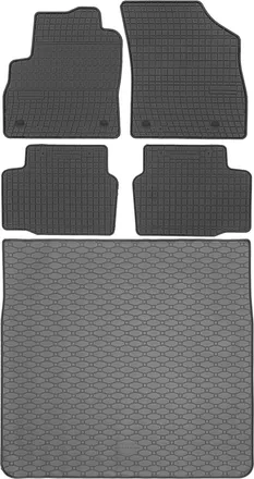 OEM Juego De Alfombrillas De Goma Para Coche Y Alfombrilla Para Maletero Para Opel Astra V K Kombi (2016-2021)