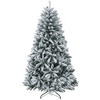 HOMCOM &Aacute;rbol de navidad 110x110x180 cm verde