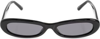 The Attico Elongated Oval Zonnebrillen - Dames - Zonnebrillen - Zwart - ONE Size - Accessoires