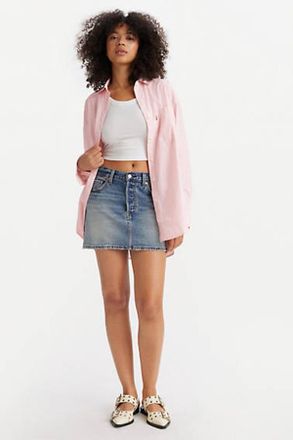 Levi's Falda Icon - Mujer - 23 - Azul / Right Here Right Now