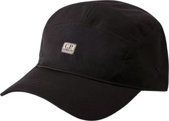C.P. Company Chrome-R Cap - Heren - Petten - Zwart - ONE Size - Nylon - Accessoires