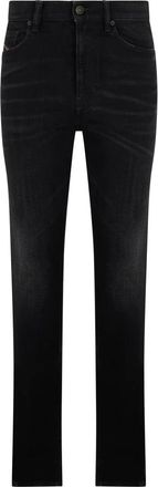 Diesel Slim-fit Jeans, female, Black, Size: W24 Skinny Jeans with Straight Cut