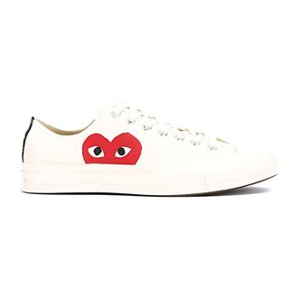 Comme Des Gar&ccedil;ons Sneakers, male, White, Size: 9 1/2 US Sneakers