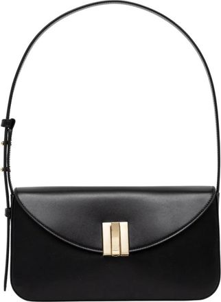 Bally Medium Shoulder Bag - Dames - Schoudertassen - Zwart - ONE Size - Leer - Tassen