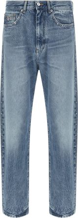 Versace Studded Jeans Blu-Uomo
