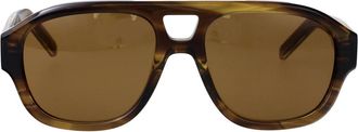 Givenchy Sunglasses, male, Brown, Size: 55 MM Day Sunglasses