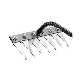 OEM Cortac&eacute;sped Crezuo Para Desherbar Suelos Sueltos, 7 P&uacute;as Met&aacute;licas, Multiusos, C&eacute;sped Endurecido, Regalos De Jardiner&iacute;a, Removedor De Maleza, Duradero