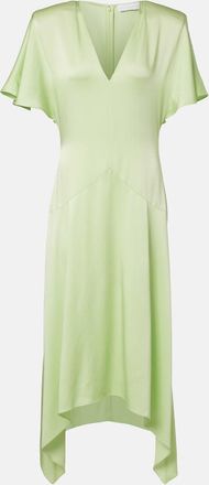 Stella McCartney Envers satin midi dress