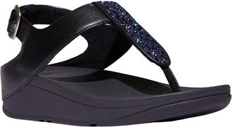 FitFlop FitFlop Fino Crystal Mix T Strap Sandal