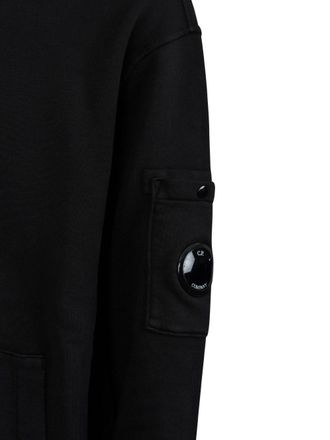 C.P. Company Cotton Hoodie - Black