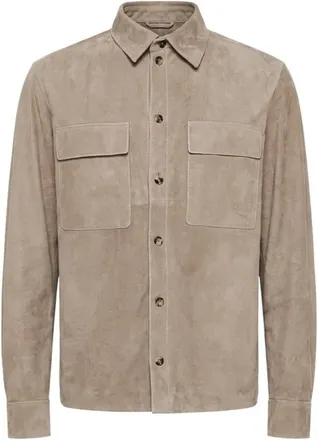 Agnona Hombre, Chaquetas, Beige, Talla: L