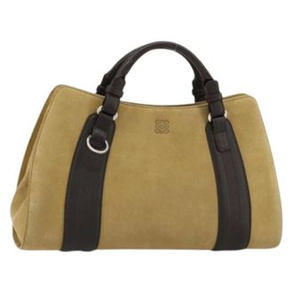 Loewe Pre-owned Handbags, female, Beige, Size: ONE SIZE Pre-owned Hand Bag