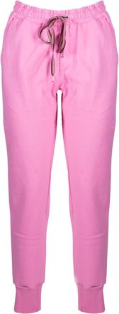 Paul Smith Zebra Logo Trainingsbroeken - Dames - Sweatpants - Roze - L - Katoen - Broeken