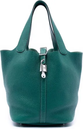 Herm&egrave;s Pre-owned Hermes Clemence Picotin Lock 22 Ladies D66CNT1YXT0TDBI6