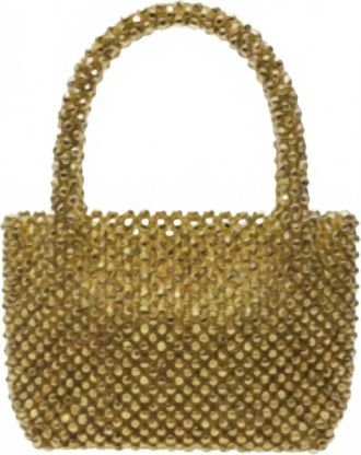 Moda Luxe Donna Evening Bag In Gold
