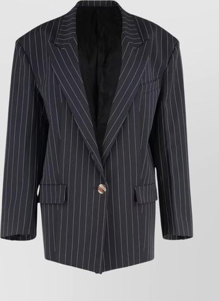 The Attico single-breasted one button jacket