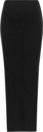Rick Owens Knitted Skirt - Black