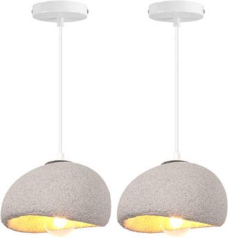 OEM L&aacute;mpara De Ara&ntilde;a Retro E27 De 20 Cm - Pantalla De Material Duradero - Cable Ajustable De 100 Cm - Iluminaci&oacute;n Interior Moderna