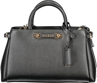 Guess Nero Poliuretano Women Womens Handbag