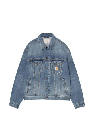 Carhartt Work in Progress Blue Shirt Collar Jacket