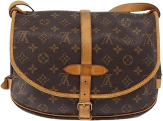 Louis Vuitton Pre-owned Cross Body Bags, female, Brown, Size: ONE SIZE Pre-owned Vintage Cross Body Bag