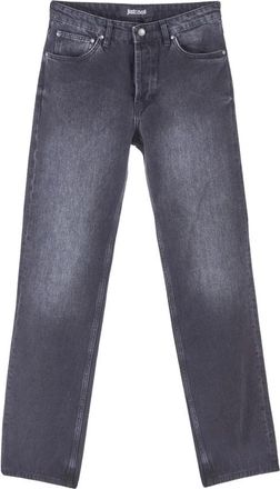 Just Cavalli Jeans Regular Stone Washed - Heren - Regular Fit Jeans - Zwart - W40 - Katoen - Jeans