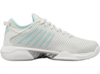 K-Swiss Womens Hypercourt Supreme Tennis Shoe In Barelyblue/white/blueglow
