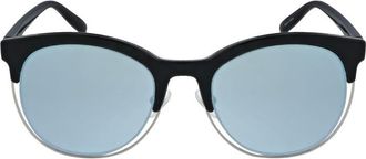 Guess Ladies Black Round Sunglasses GG1159