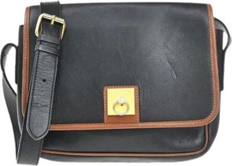 Celine Pre-owned Cross Body Bags, female, Black, Size: ONE SIZE Pre-owned Vintage Cross Body Bag