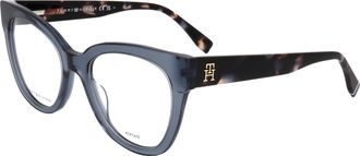 Tommy Hilfiger Womens 52 mm Blue Eyeglasses TH2054-PJP-52