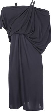 Tom Ford Kettingstenen Borduursel Op Cr&ecirc;pe Jersey Cocktailjurk