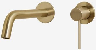 Sklum Sklum - Grifo De Lavabo Empotrado En Lat&oacute;n Orveta