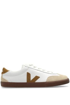 Veja WOMENS VOLLY LEATHER SNEAKERS Size: 41, colour: TENT