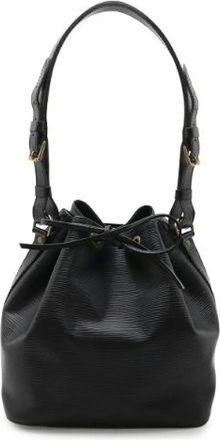 Louis Vuitton Pre-owned Bucket Bags, female, Black, Size: ONE SIZE Pre-owned Petit Noe Epi Shoulder Bag