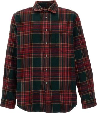 Portuguese Flannel Camicia a Quadri Bravio - - Shirts - Uomo - Multicolore - M