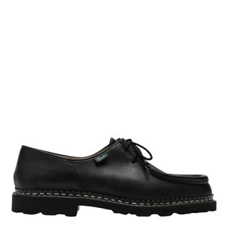 Paraboot Michael Derby - Heren - Veterschoenen - Zwart - 37 1/2 EU - Leer - Schoenen