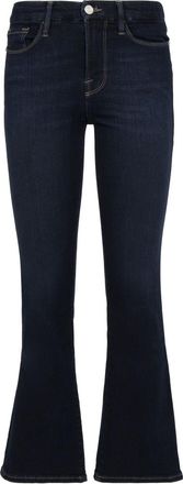 Frame Denim Stretch Katoenen Cropped Jeans