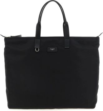 Dolce & Gabbana Tassen, Heren, Zwart, ONE Size, Leer, Adamo Tote Bag