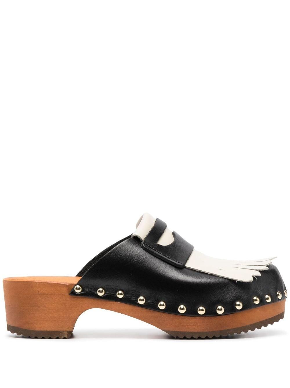 サンダル・ミュール JEJIA FW22 'Jodie' clogs (JODIECLOGS WHITESHEARLING) Jejia Jodie Clogs - White - Women | JODIECLOGSWHITESHEARLING