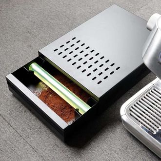 OEM Contenedor Para Posos De Caf&eacute; Knock Box Con Caj&oacute;n Desmontable, Caja De Acero Inoxidable Con Varilla De Goma Para Recoger Y Reciclar Los Posos De Caf&eacute; 