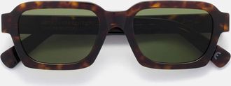 Retro Superfuture Sunglasses Caro 3627 Green Acq Brown/Green Unisex
