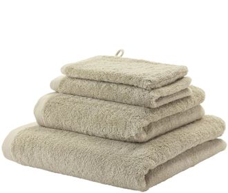 Aquanova Jacquard gewebtes Design Handtuch London Linen - in verschiedenen Gr&ouml;ssen