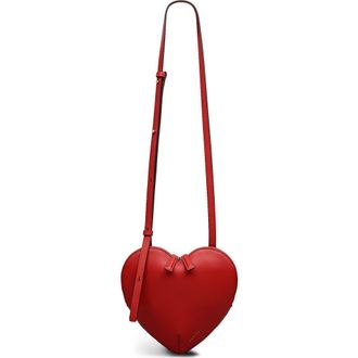 Radley London Heart Street Medium Ziptop Crossbody Bag in Poinsettia at Nordstrom