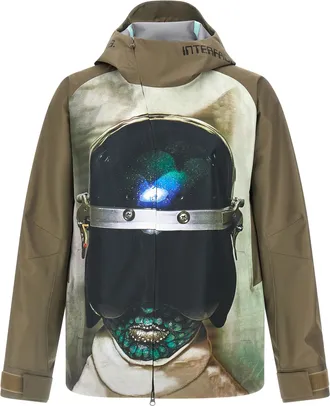 Undercover Bicolor Nylon Shell Mens Jacket