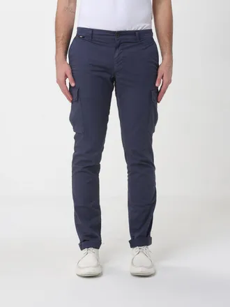 Mason's Stretch Cotton Cargo Trousers