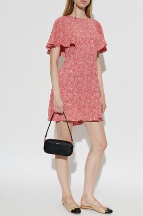 Michael Michael Kors Loose-fit Dress, Womens, Red