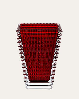 Baccarat Large Rectangular Eye Vase
