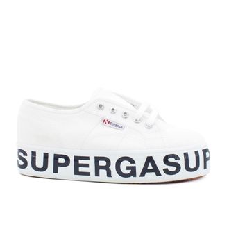 Superga 2790 Cotw Outsole - female - Superga - Sneakers - White - 6 1/2 UK - Shoes