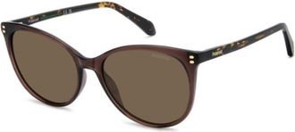 Polaroid PLD 4200/S/X Polarized 09Q/SP Womens Sunglasses Brown Size 56