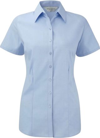 Russell Athletic Russell Collection Dames/Dames Formeel Overhemd Visgraat (Lichtblauw)